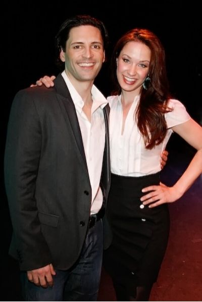 Sean Palmer and Sierra Boggess Photo
