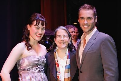 Ashley Brown, Michele Steckler (Senior Vice President, Creative Affairs for
Disney T Photo