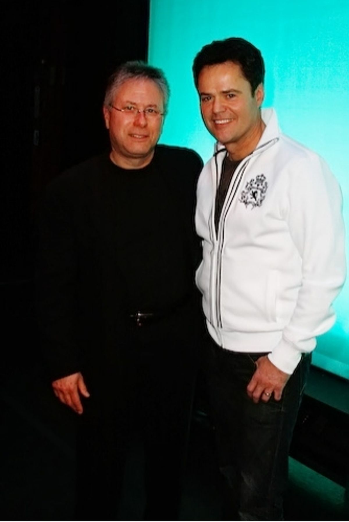 Alan Menken and Donny Osmond at 