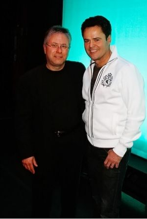 Alan Menken and Donny Osmond Photo