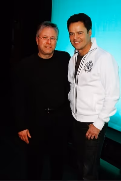 Alan Menken and Donny Osmond Photo