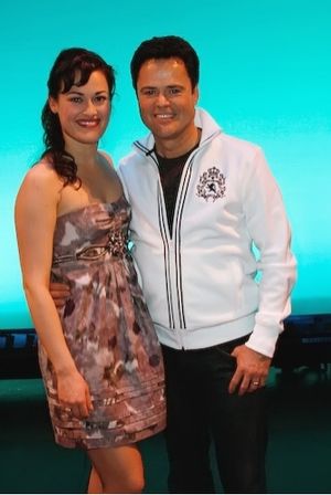 Ashley Brown and Alan Menken Photo