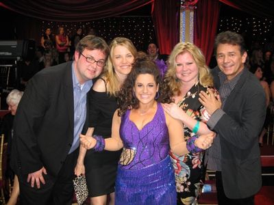 Marissa Jaret Winokur: "My normal 'Win with Winokur Team"
minus Judah (he was late). Photo