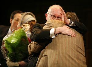 John Doyle and Harvey Fierstein @ BroadwayWorld John Doyle and Harvey Fierstein Photo