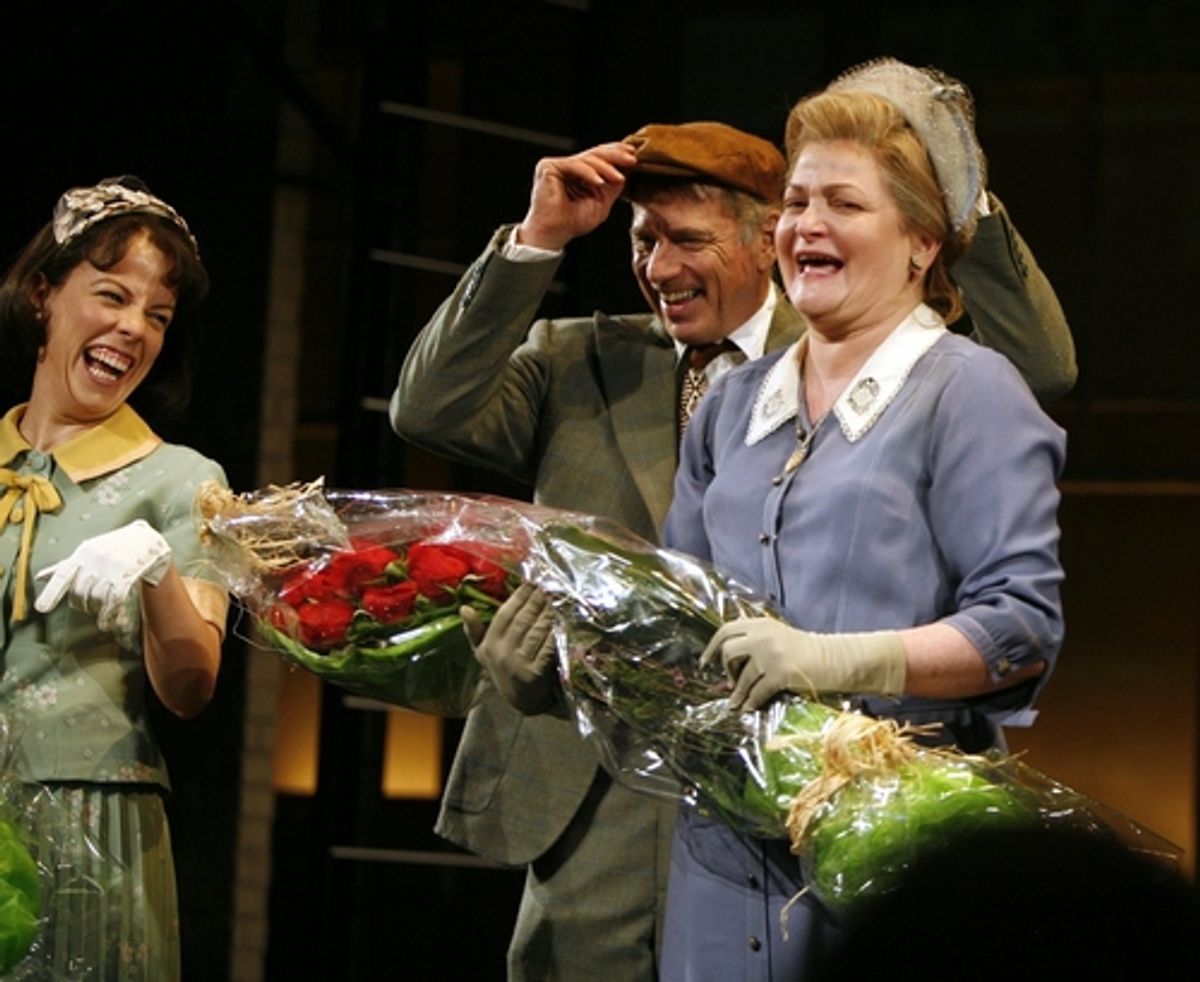 Leslie Kritzer, Tom Wopat and Faith Prince at 