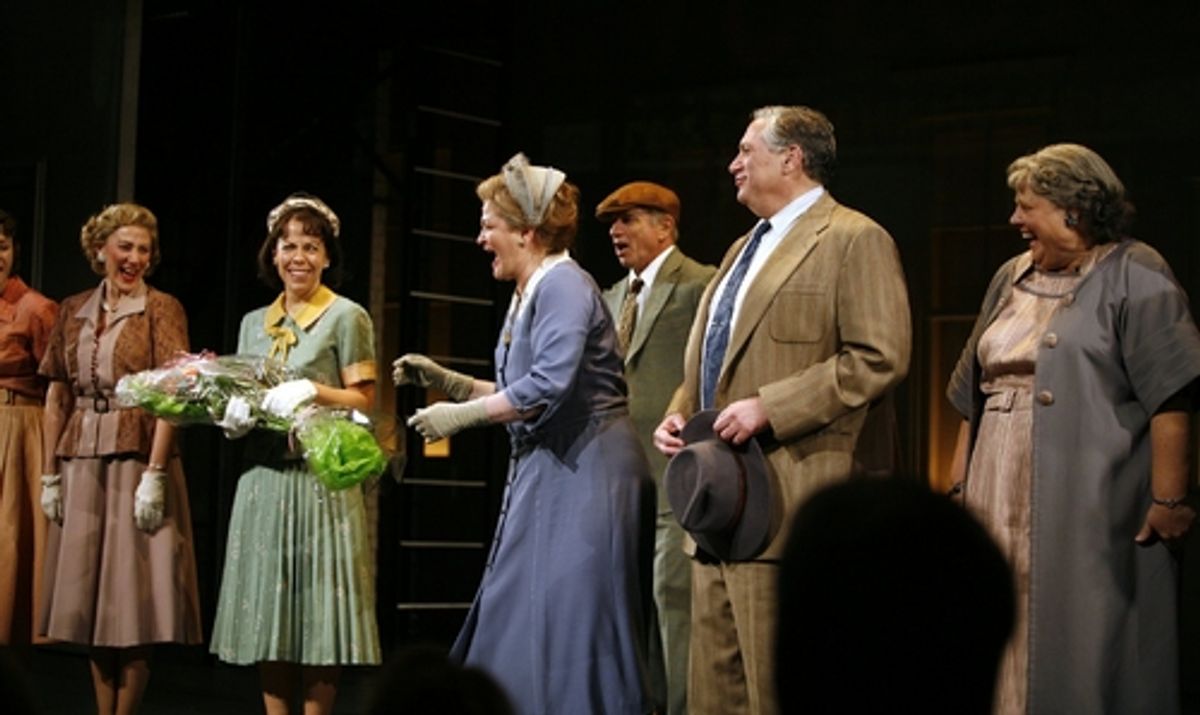 Leslie Kritzer, Tom Wopat, Faith Prince, Harvey Fierstein at 