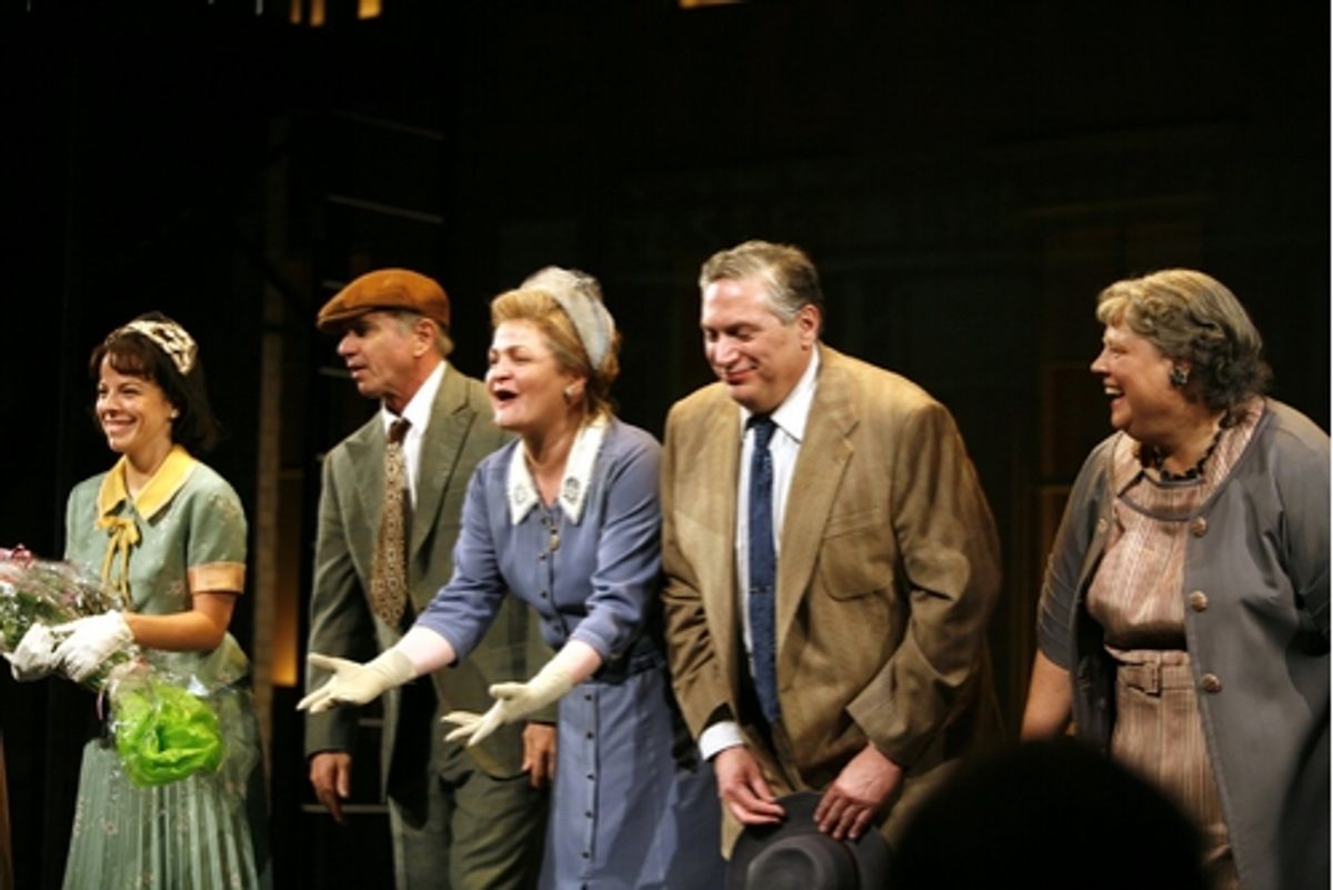 Leslie Kritzer, Tom Wopat, Faith Prince, Harvey Fierstein at 