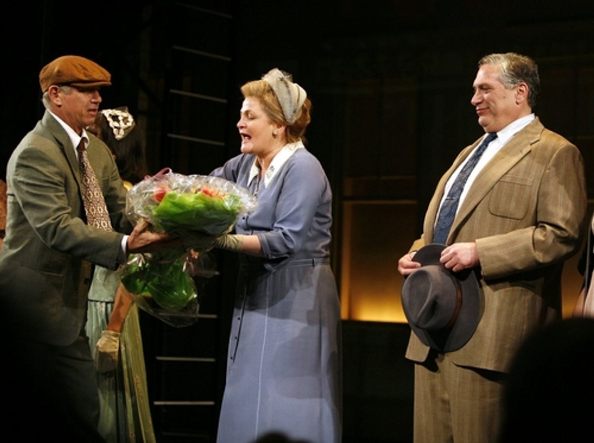 Tom Wopat, Faith Prince and Harvey Fierstein at 