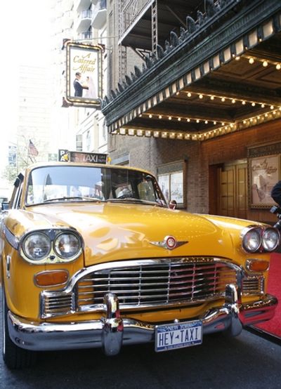 Tom Wopat drives Vintage Cab Photo