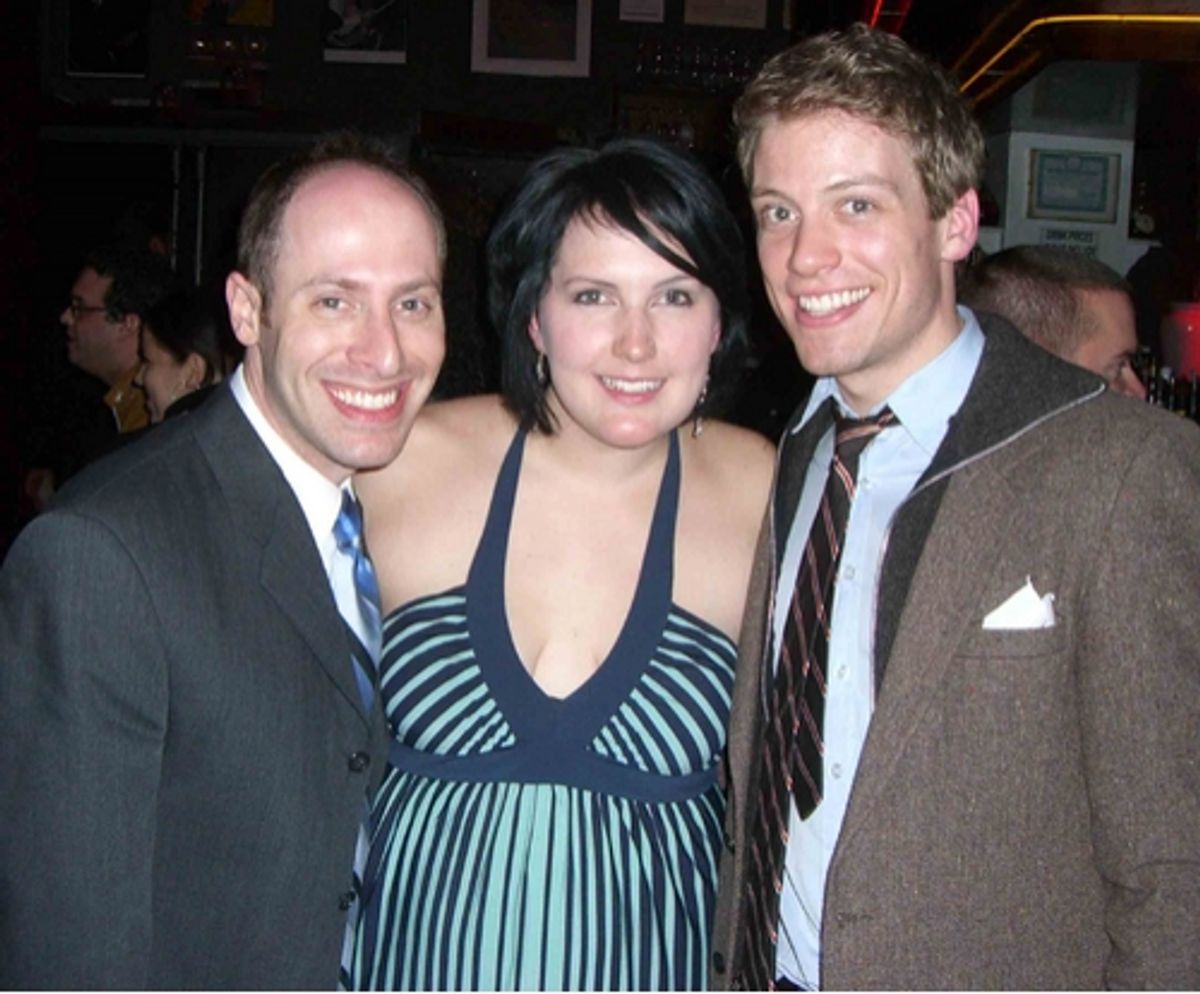 Jaret Katz, Natalie Joy Johnson and Barrett Foa at 