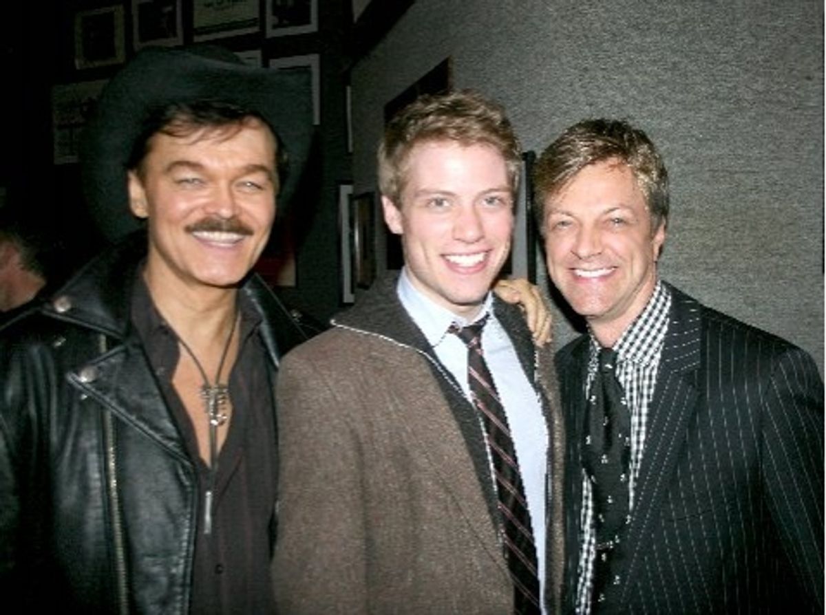 Randy Jones, Barrett Foa and Jim Caruso at 