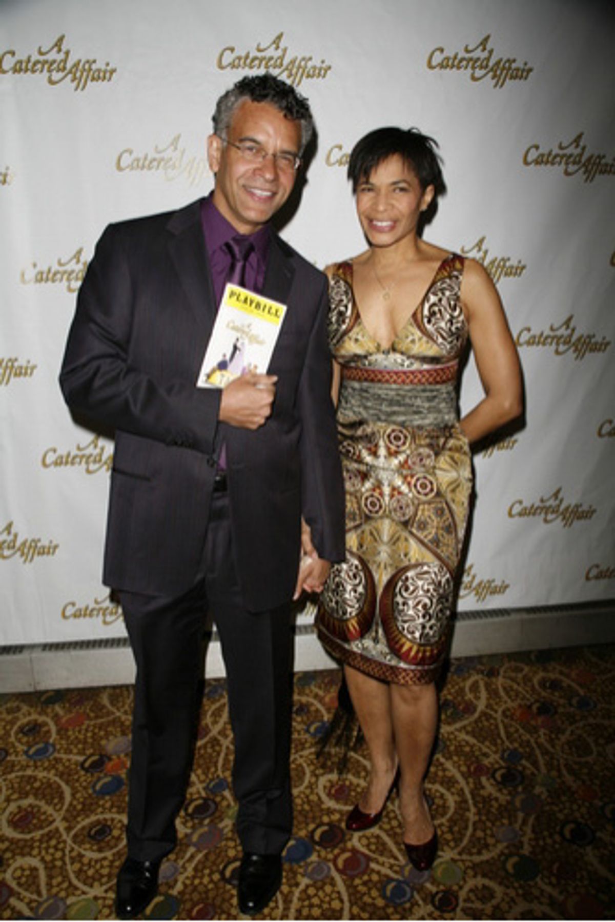 Brian Stokes Mitchell and Allyson Tucker at 