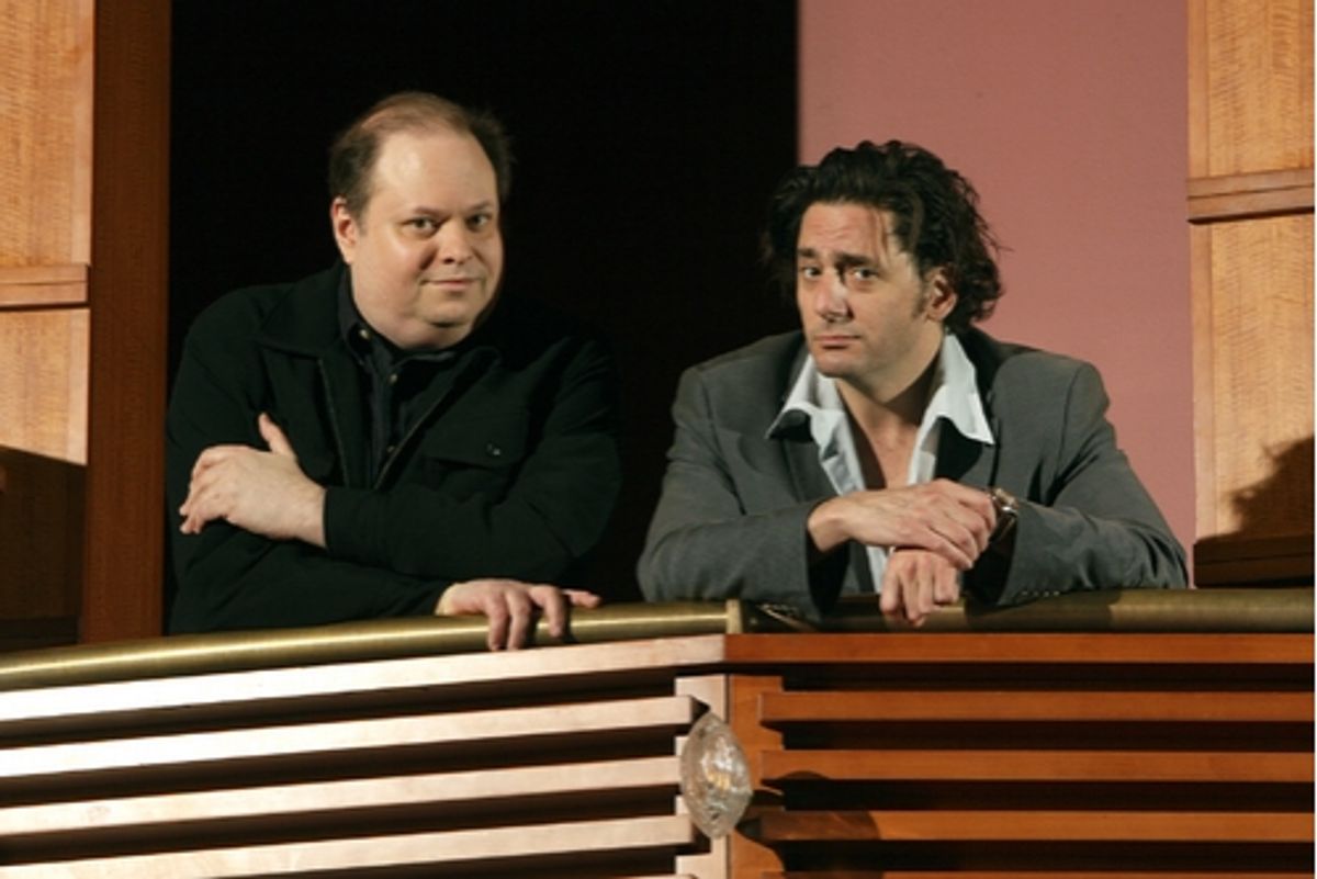 Richard Greenberg and Reg Rogers at 