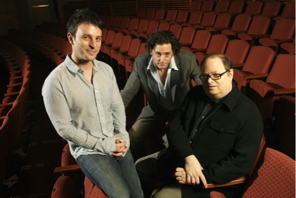 Trip Cullman, Reg Rogers, and Richard Greenberg at 