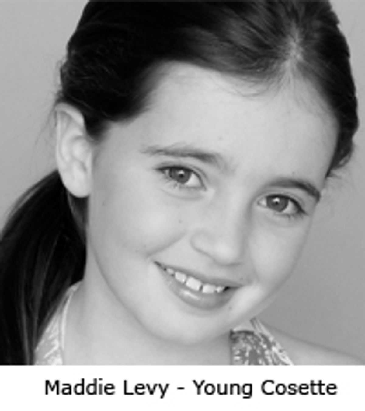 Maddie Levy - YOUNG COSETTE

 at 
