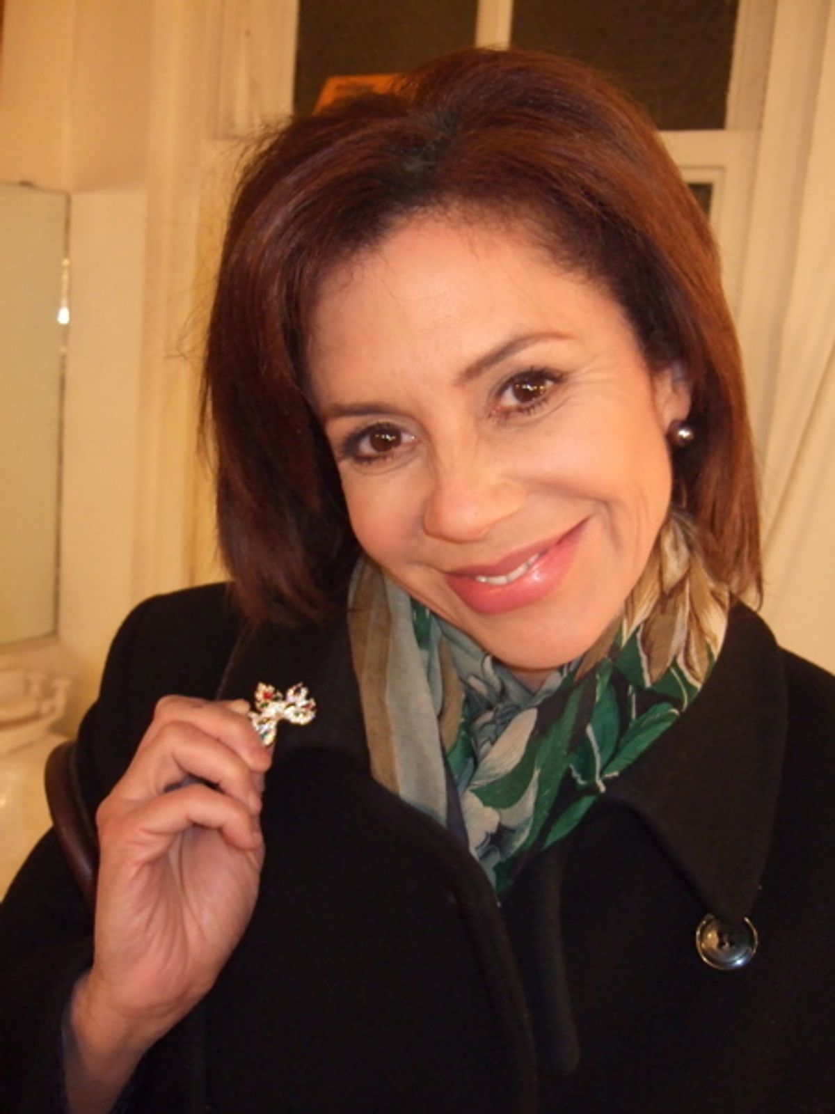 And the always wonderful CBS Anchor DANA TYLER drops by for a hug. at 