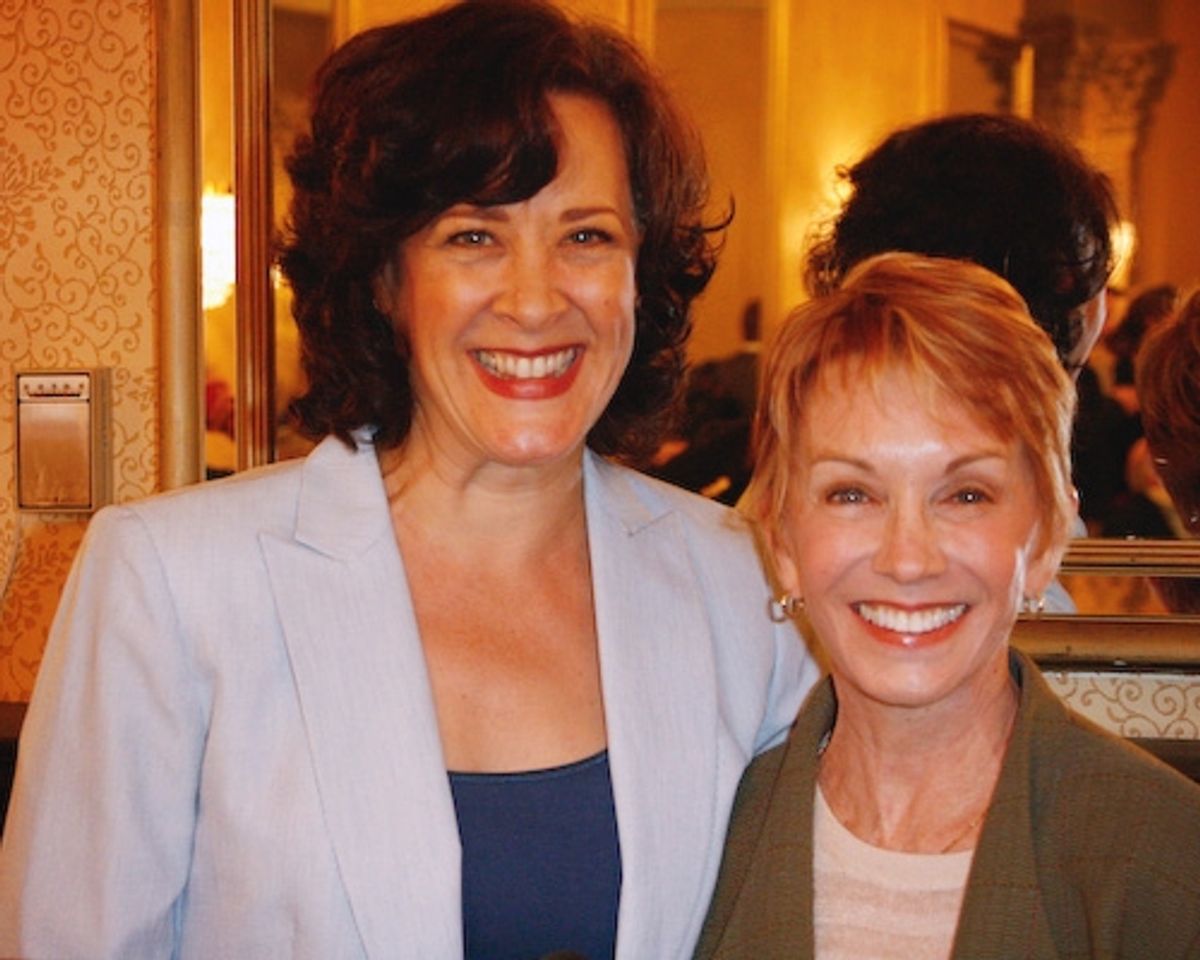 Karen Ziemba and Sandy Duncan at 