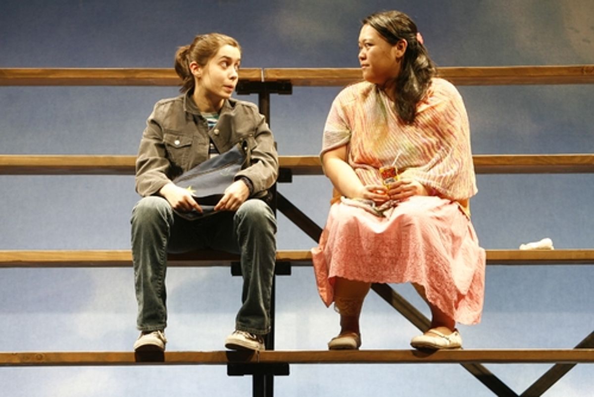 Cristin Milioti and Carmen M. Herlihy at 