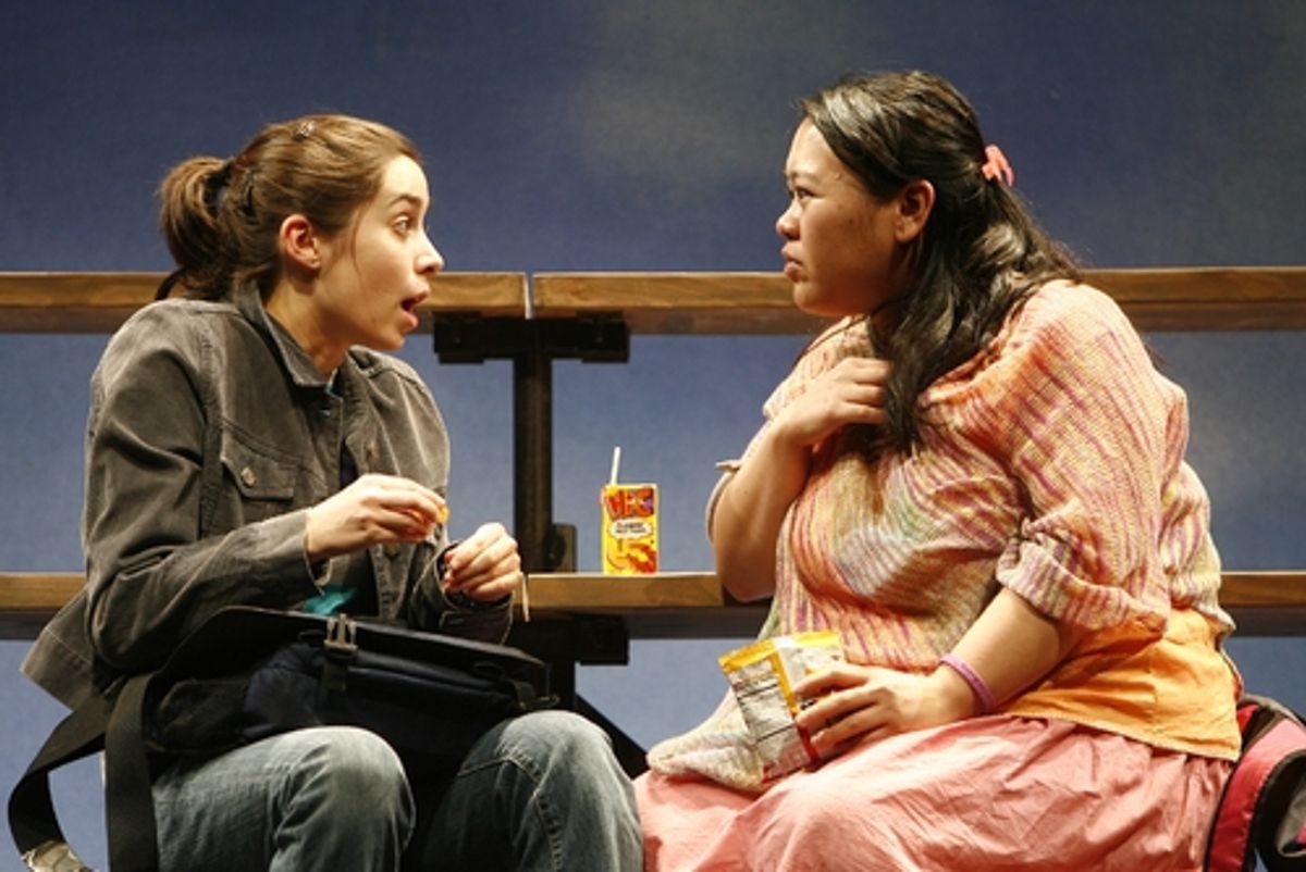 Cristin Milioti and Carmen M. Herlihy at 