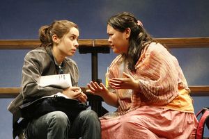 Cristin Milioti and Carmen M. Herlihy Photo