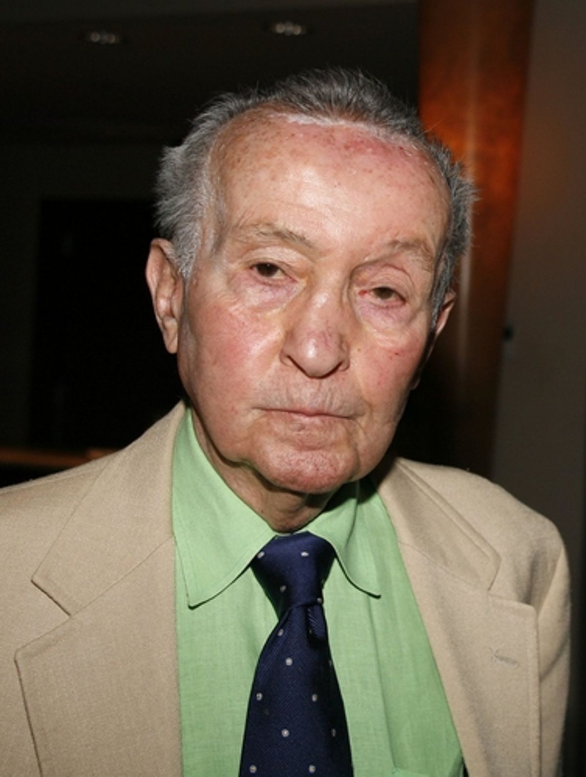 Theodore Mann at Lortel Awards Cocktail Party