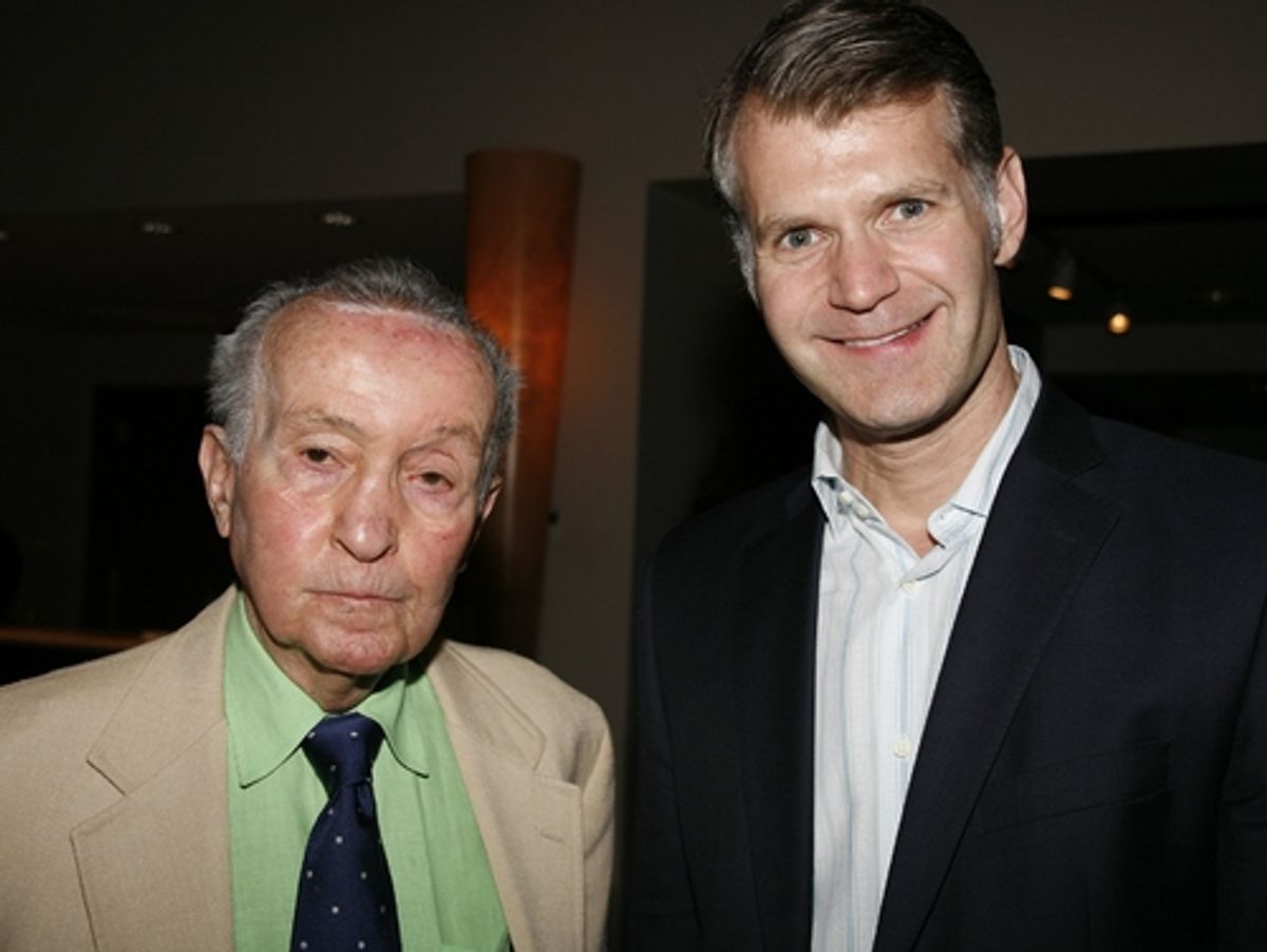 Theodore Mann at Lortel Awards Cocktail Party
