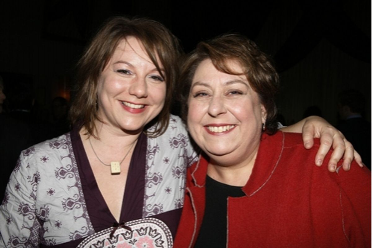 Amy Warren and Jayne Houdyshell at 