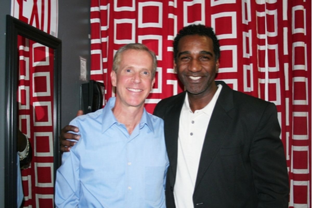 Tom Andersen and Norm Lewis at Leading Men III