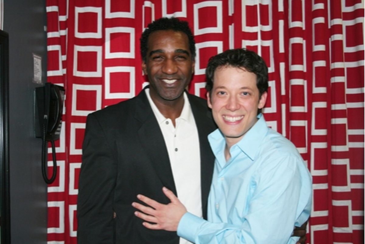 Norm Lewis and John Tartaglia at Leading Men III