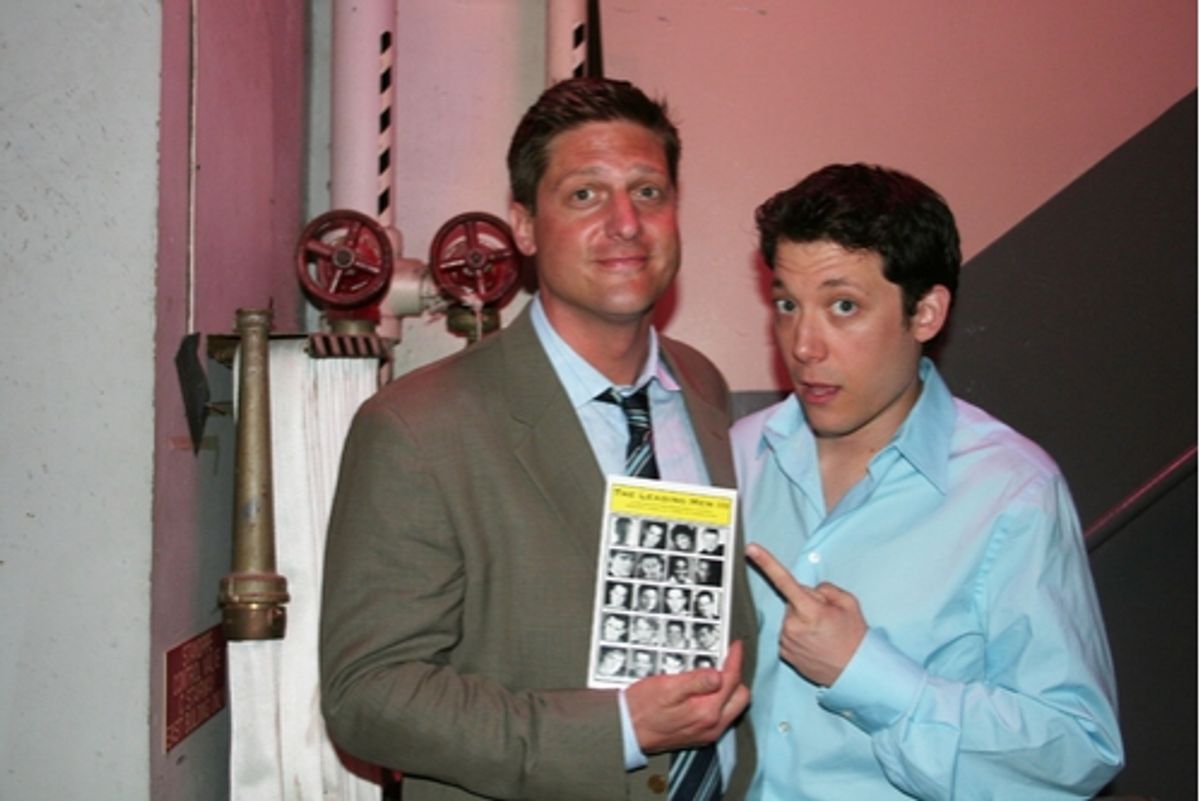 Christopher Sieber and John Tartaglia at Leading Men III
