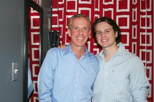 Tom Andersen and Jonathan Groff Photo