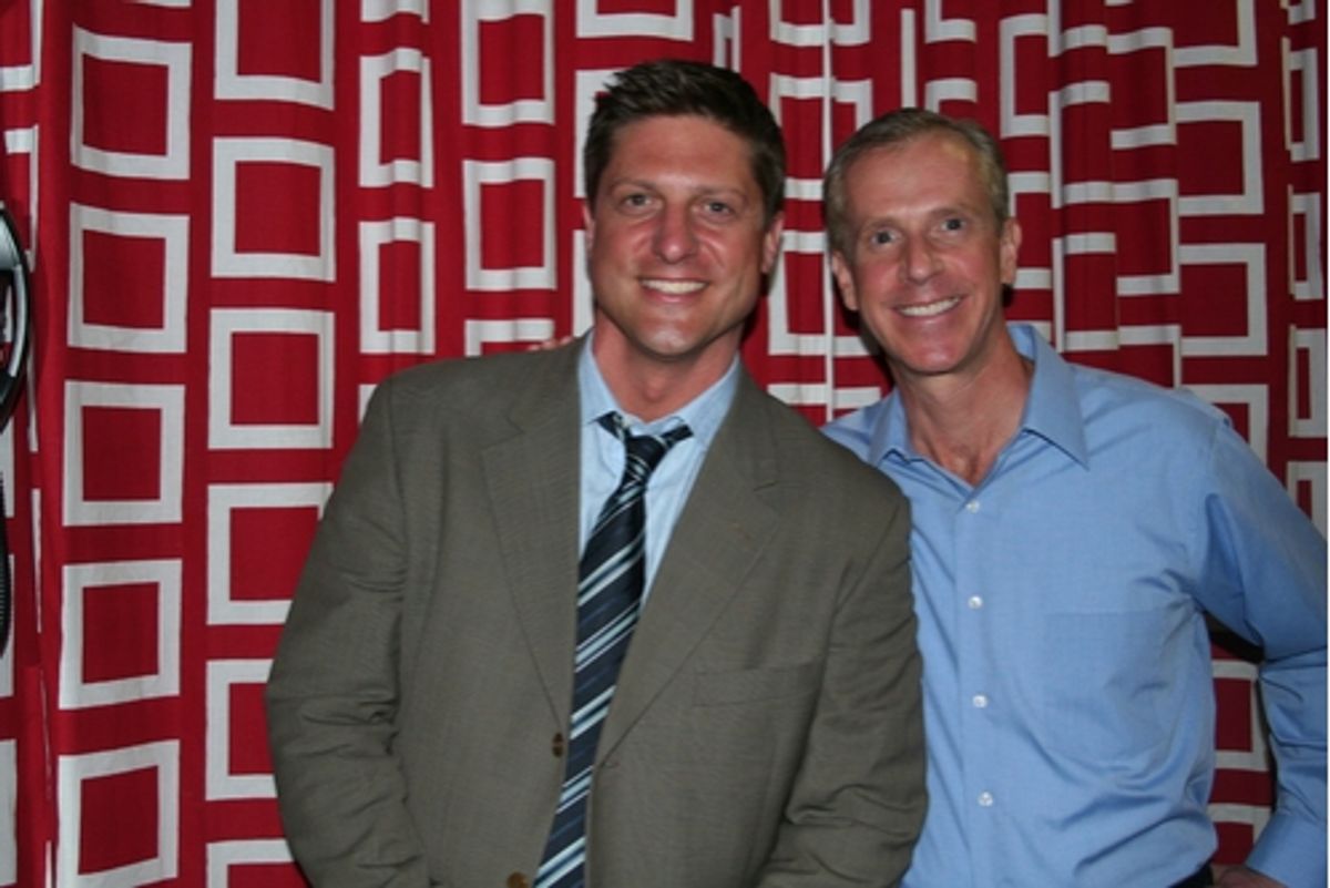 Christopher Sieber and Tom Andersen at Leading Men III