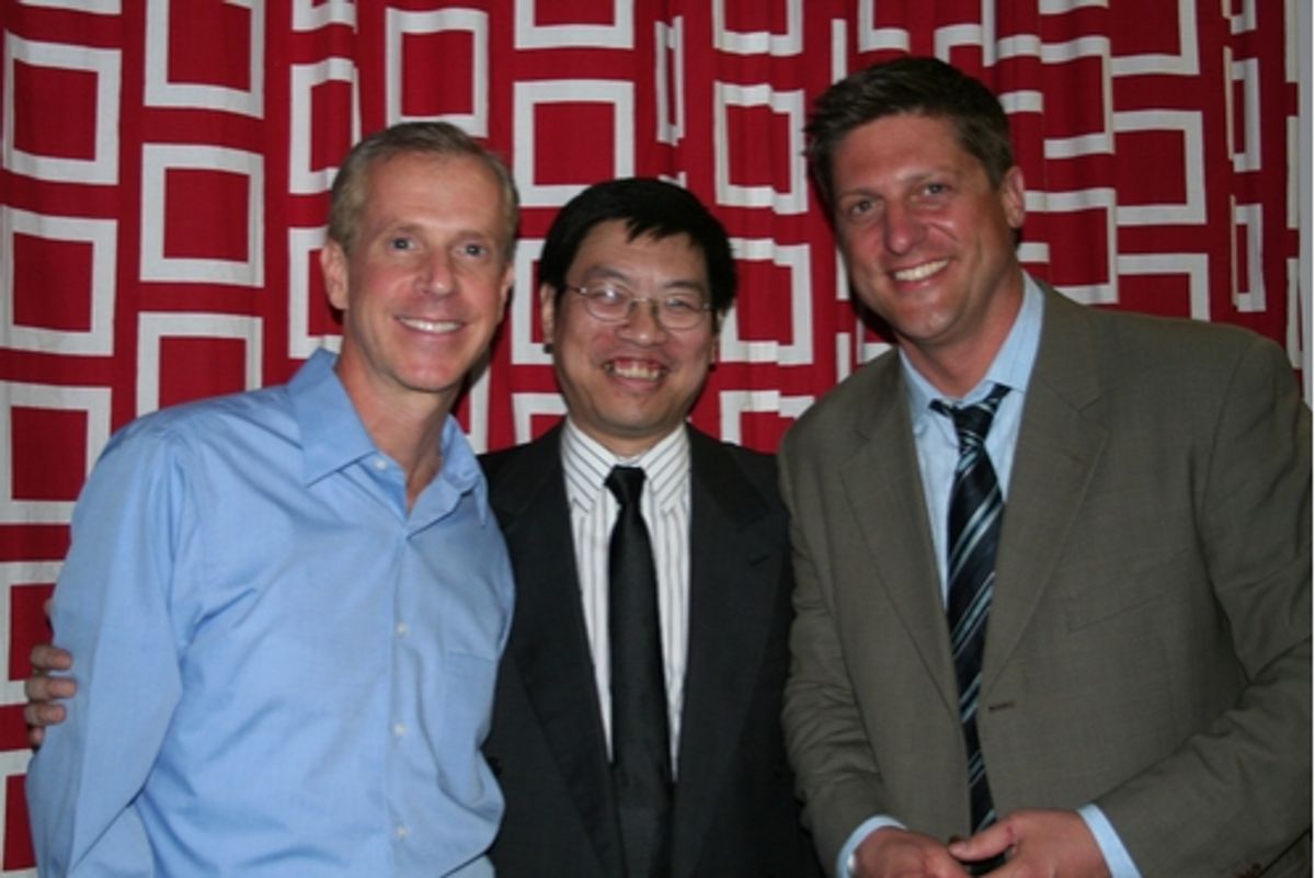 Tom Andersen, Wayman Wong and Christopher Sieber at 