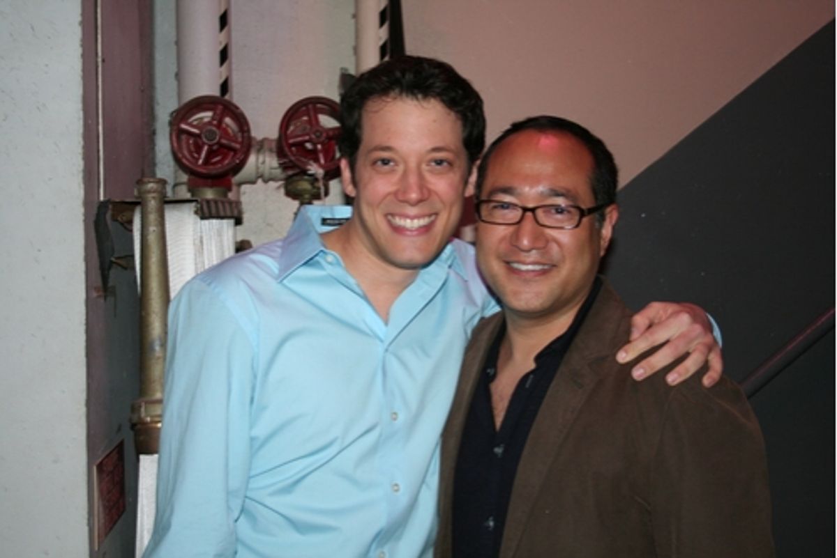 John Tartaglia and Alan Muraoka at Leading Men III