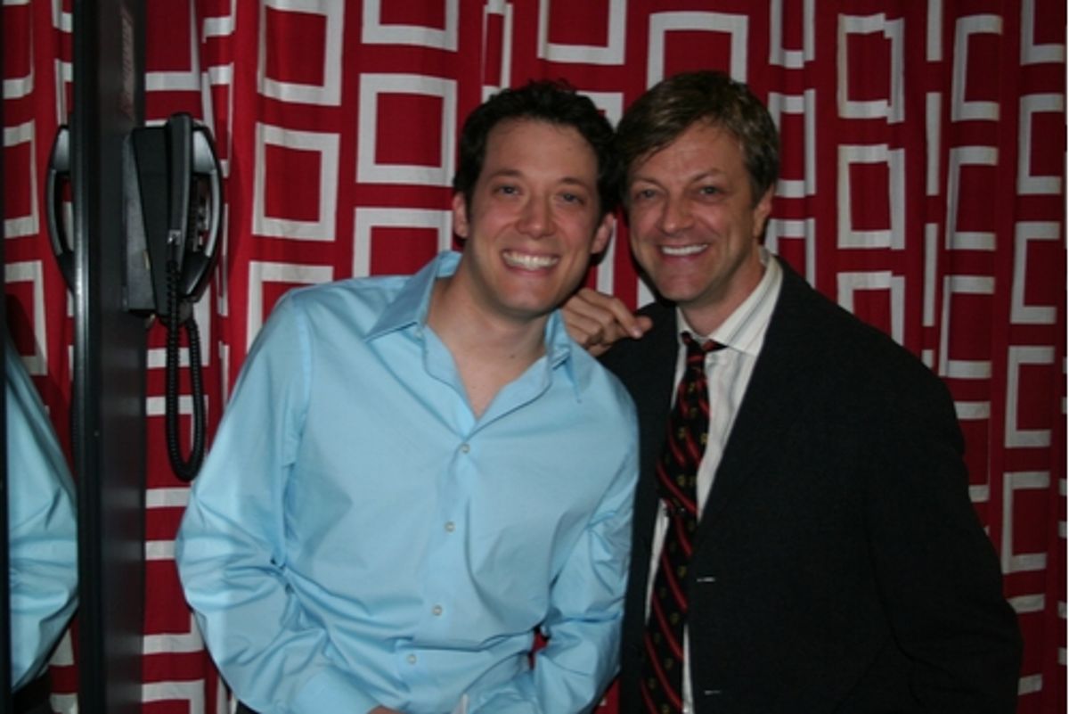 John Tartaglia and Jim Caruso at Leading Men III
