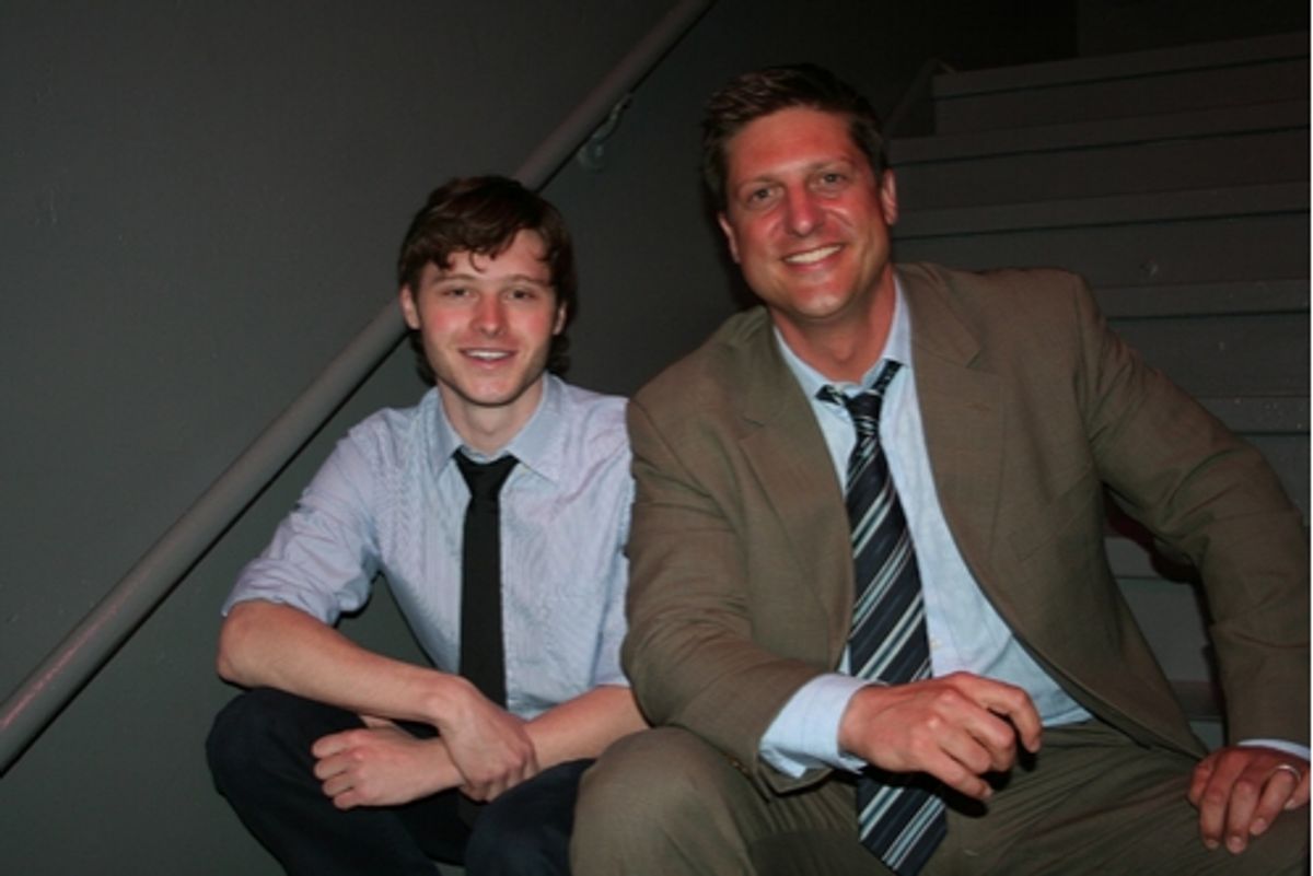 Bobby Steggert and Christopher Sieber at Leading Men III
