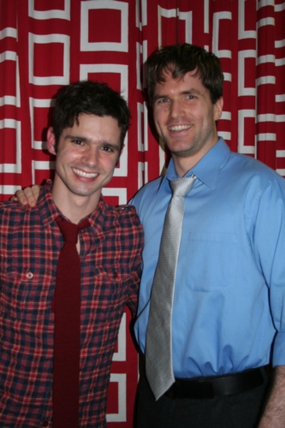 Robb Sapp and Aaron Ramey at Leading Men III