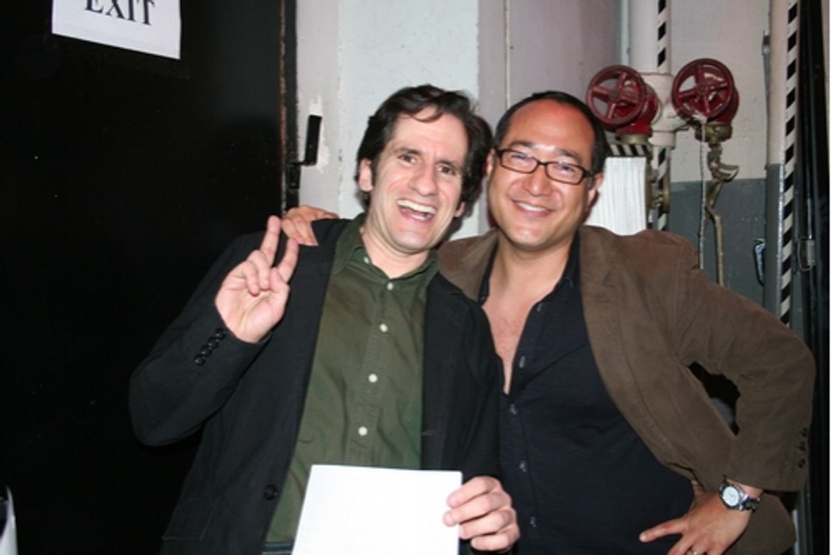 Seth Rudetsky and Alan Muraoka at 