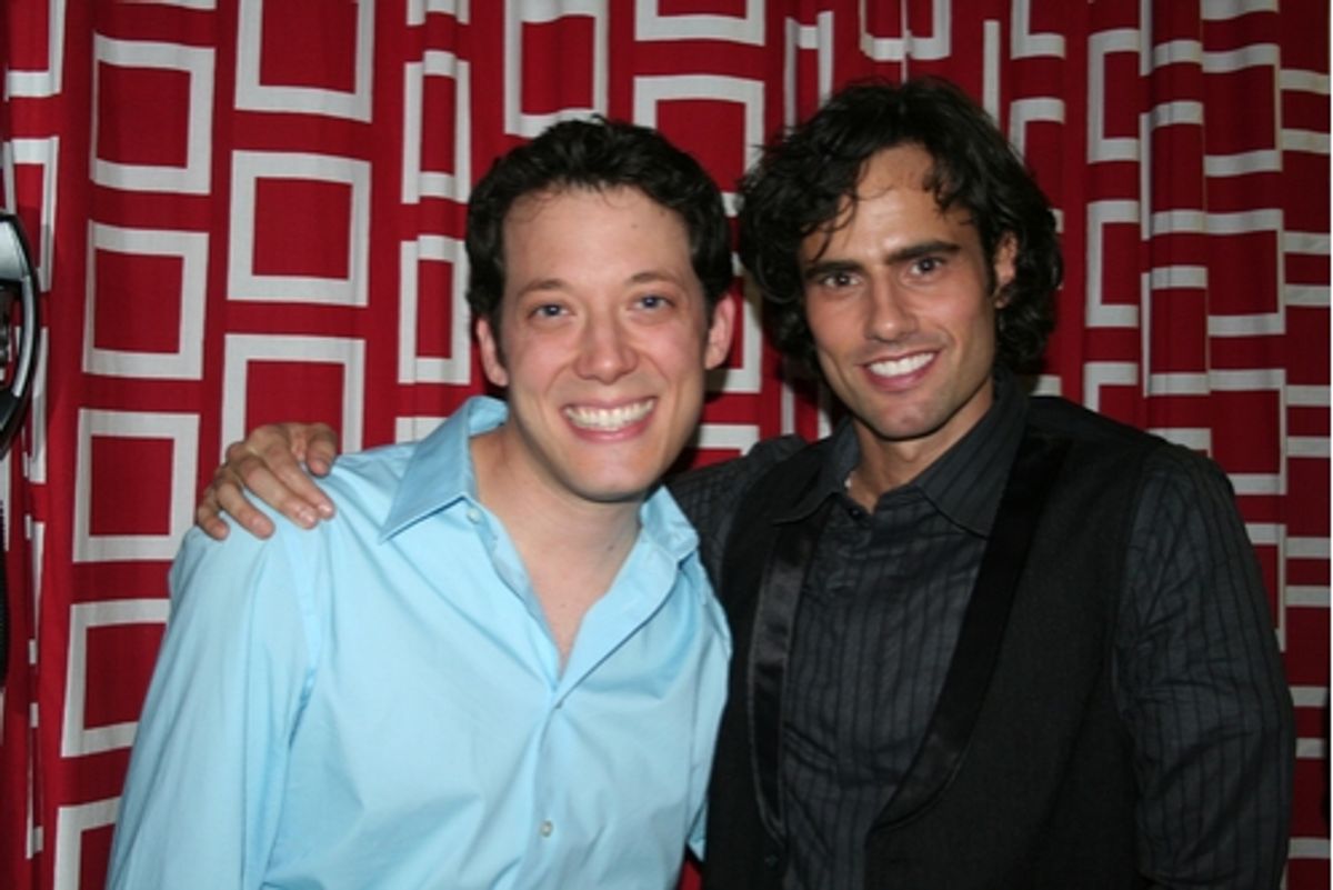 John Tartaglia and David Burnham at 