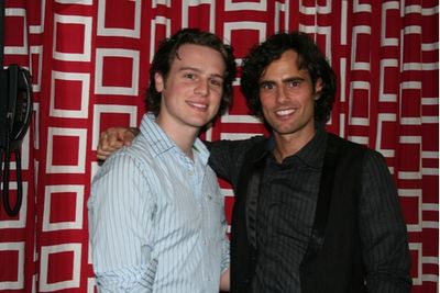 Jonathan Groff and David Burnham Photo