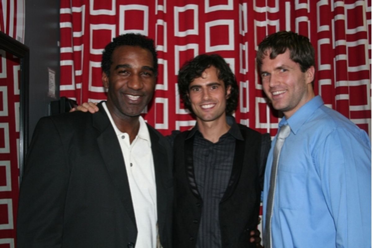 Norm Lewis, David Burnham and Aaron Ramey at Leading Men III