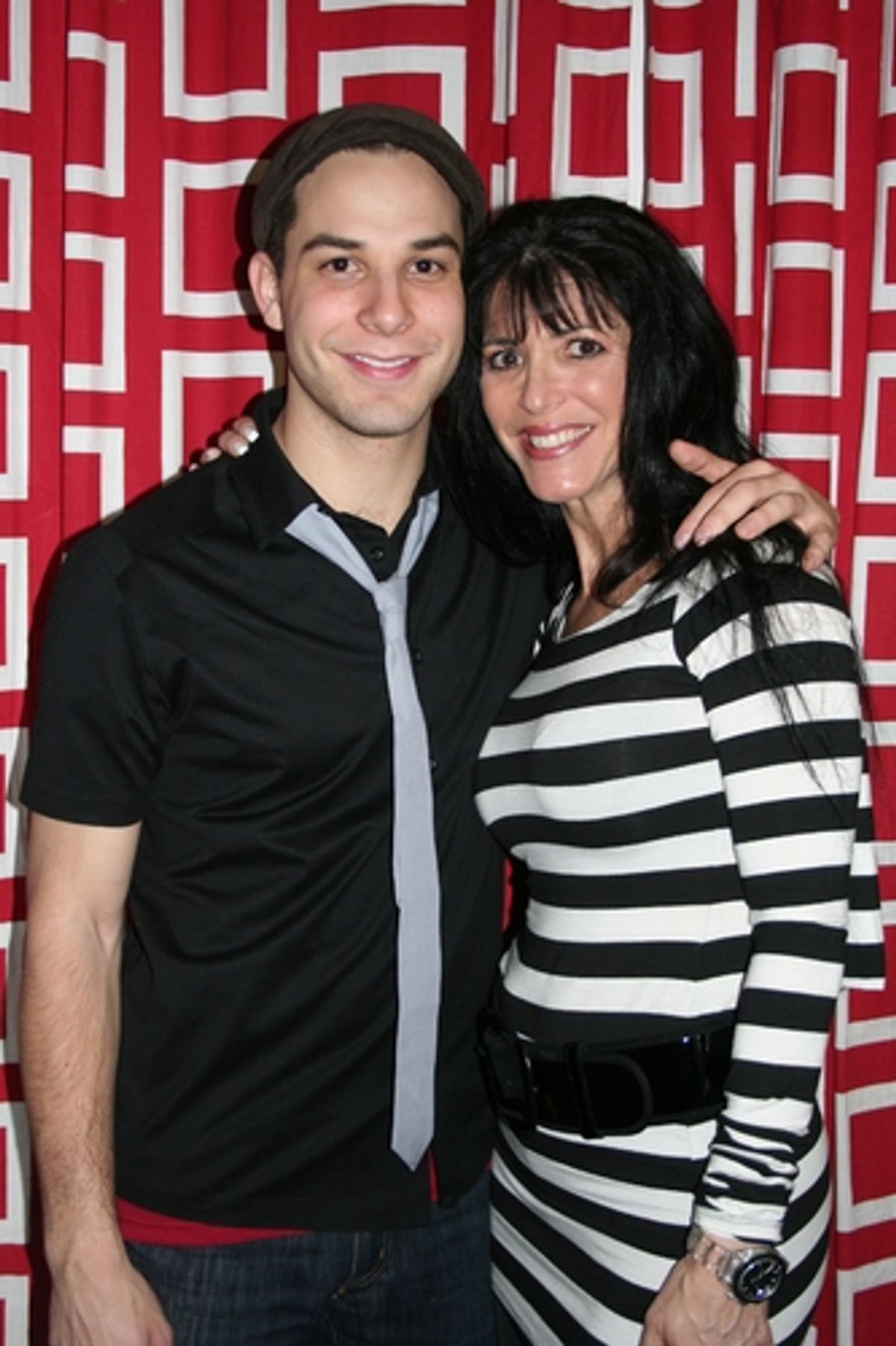 Skylar Astin and Meryl Lipstein at 