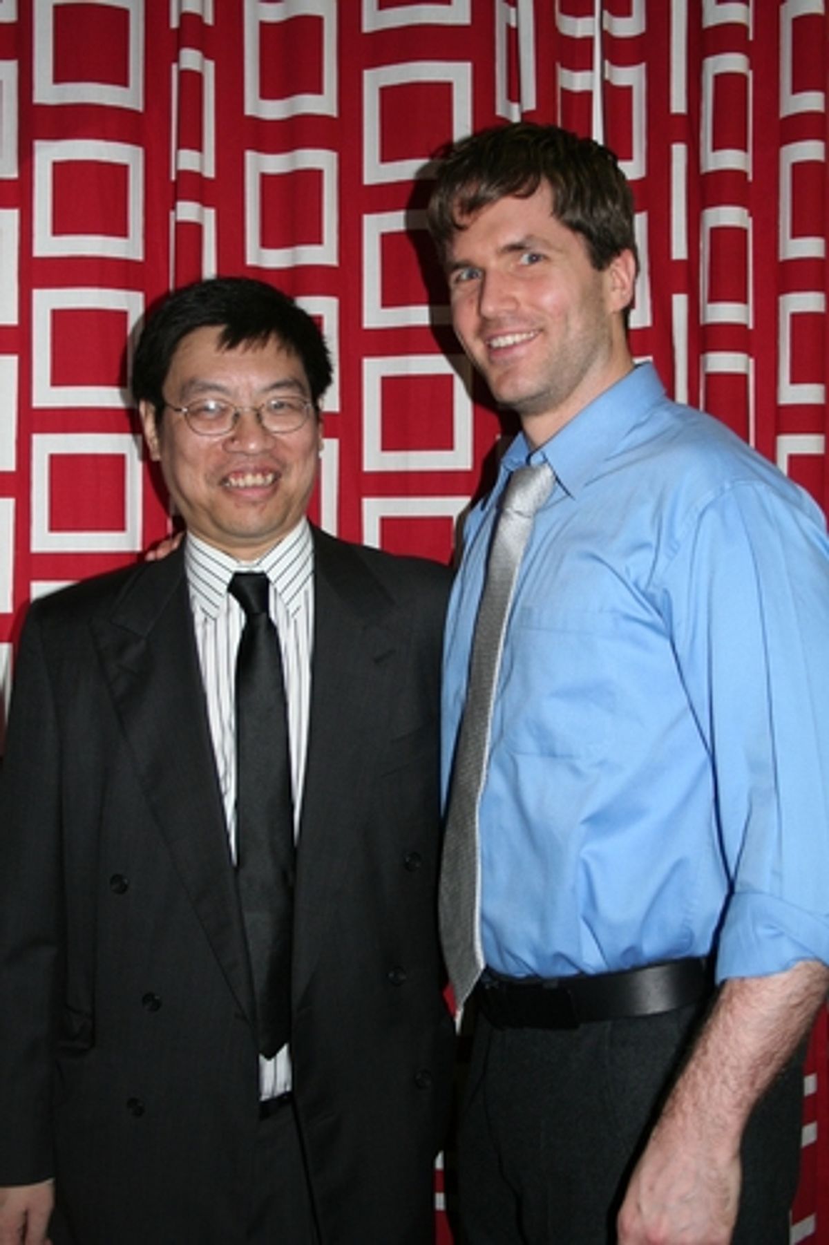 Wayman Wong and Aaron Ramey at Leading Men III