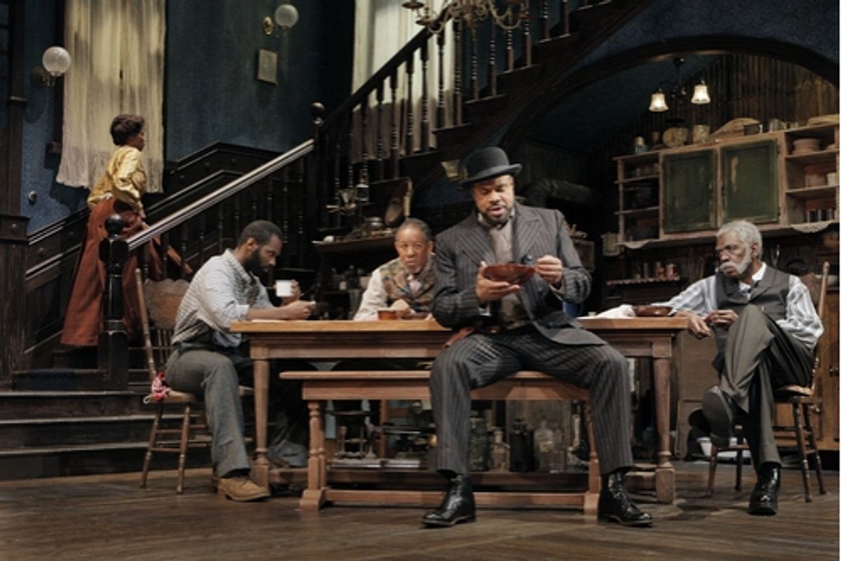 Austene Van, Cedric Mays, James Craven , T. Mychael Rambo and Abdul Salaam El Razzac  at 