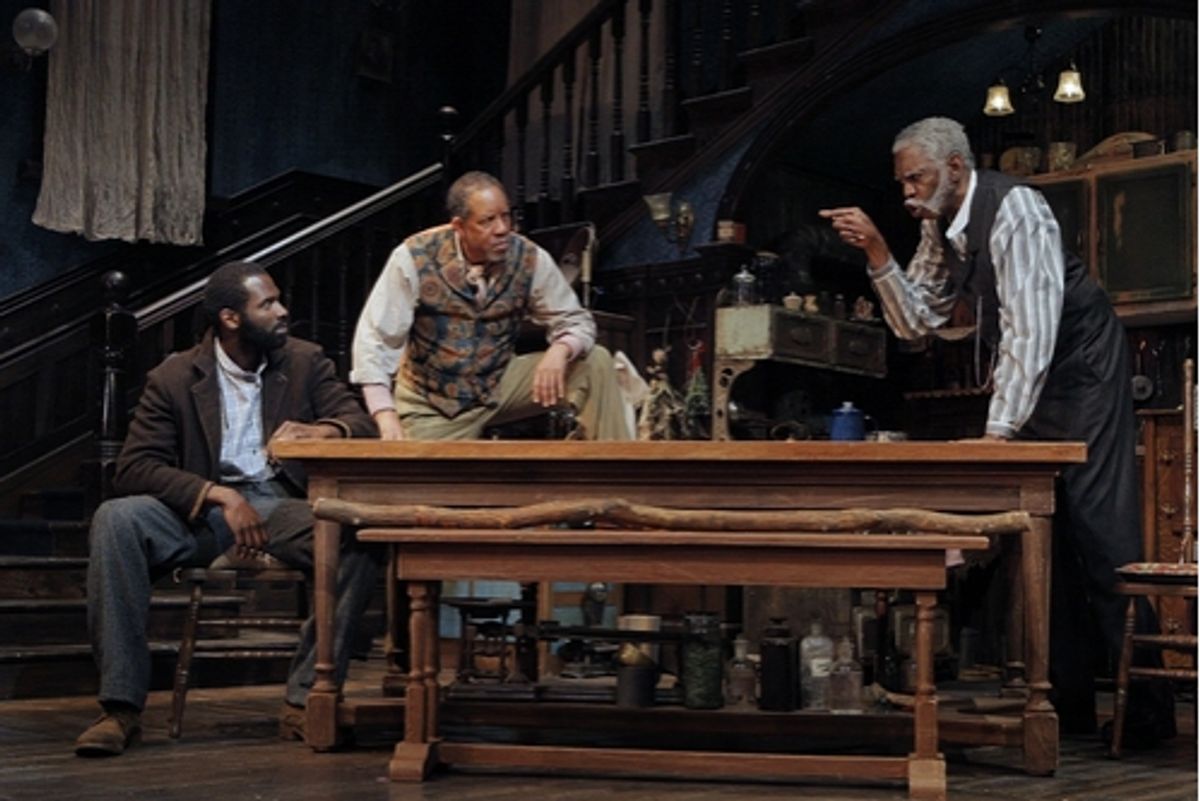 Cedric Mays, James Craven and Abdul Salaam El Razzac at The Guthrie Theatre presents 'Gem of the Ocean'