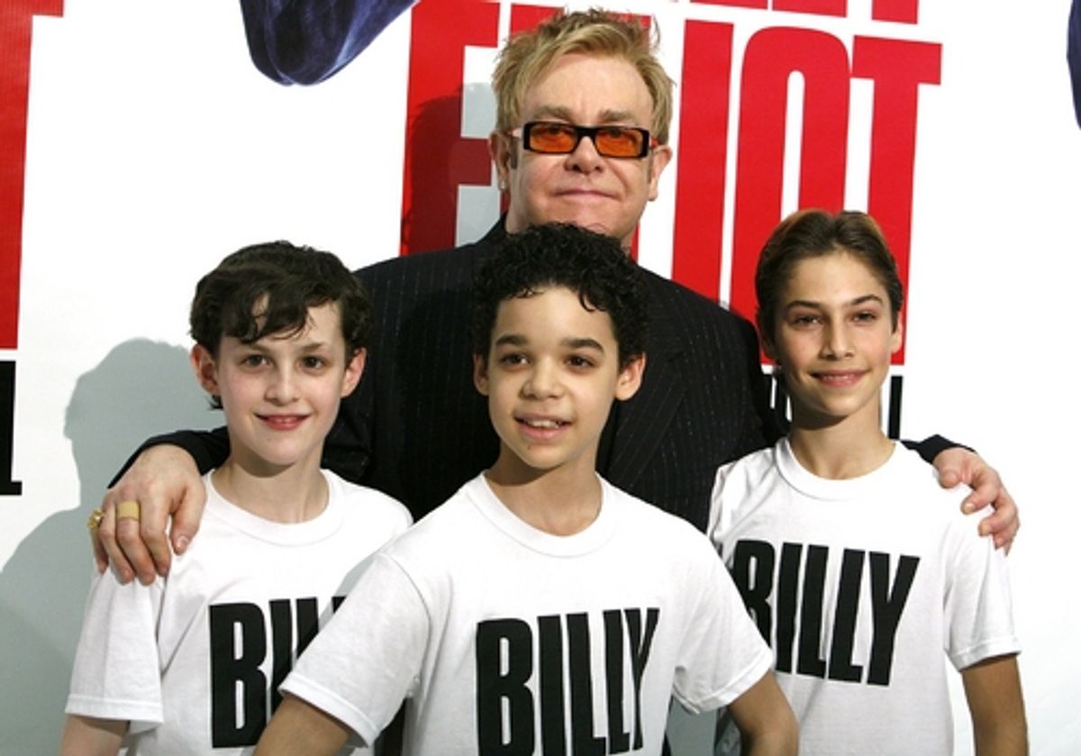 Elton John, Trent Kowalik, David Alvarez and Kiril Kulish at 