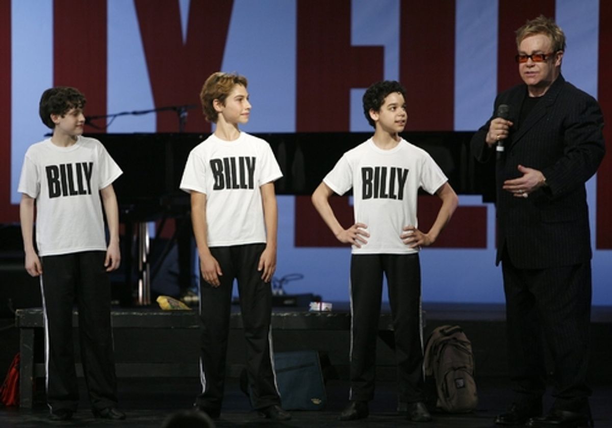 Trent Kowalik & Kiril Kulish & David Alvarez with Elton John at 