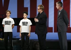 Kiril Kulish & David Alvarez with Elton John & Stephen Daldry Photo