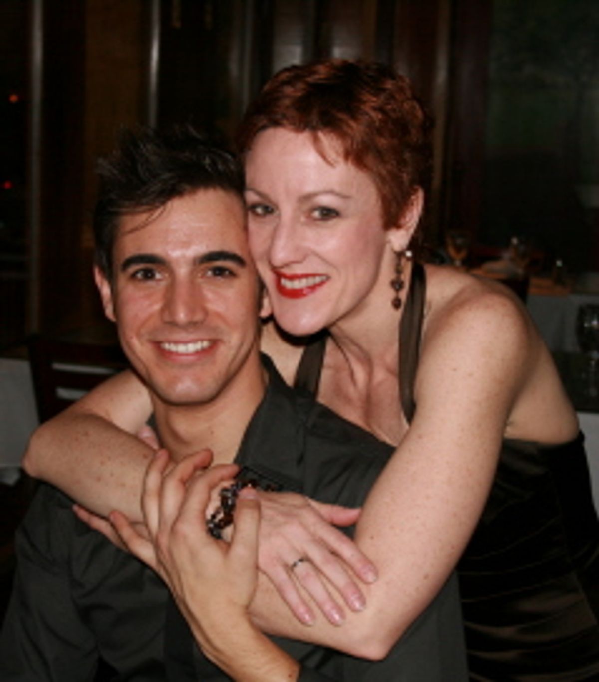 Tim Hausmann and Lisa Vroman at 