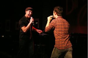 Skylar Astin and Robb Sapp Photo